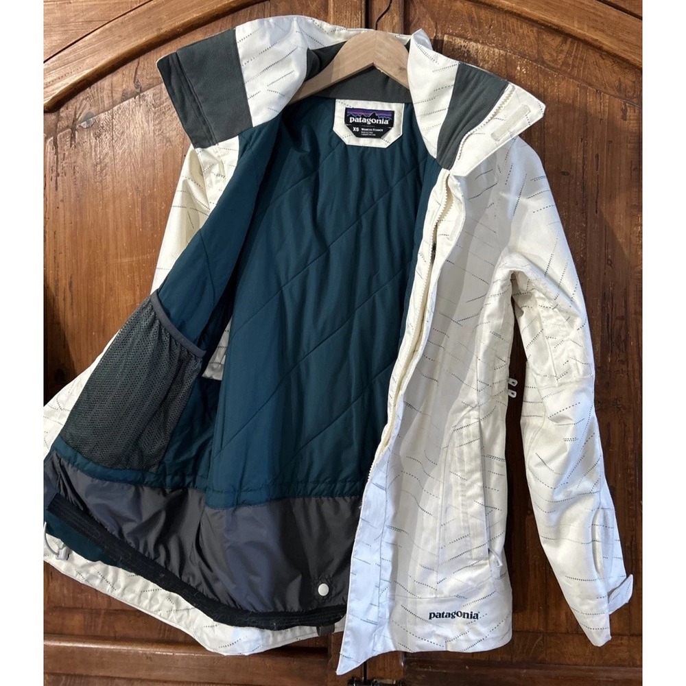 Women's Patagonia Insulated Snowbelle Jacket Style 31107 Sz XS Recco H2NO Stains